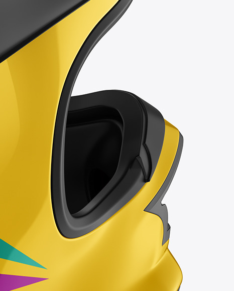 Motocross Helmet Mockup