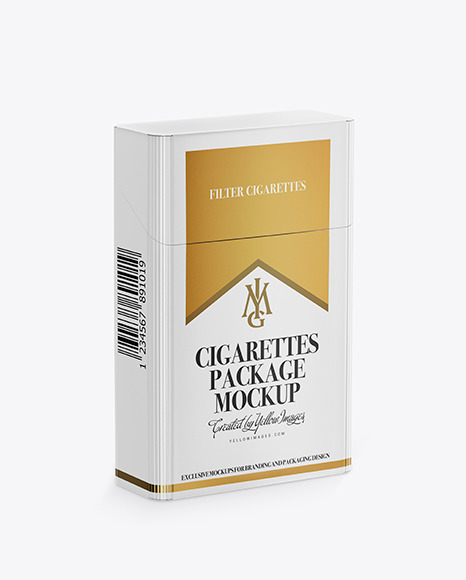 Paper Cigarette Pack Mockup Paper Cigarette Pack Mockup