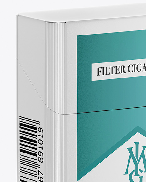 Paper Cigarette Pack Mockup Paper Cigarette Pack Mockup