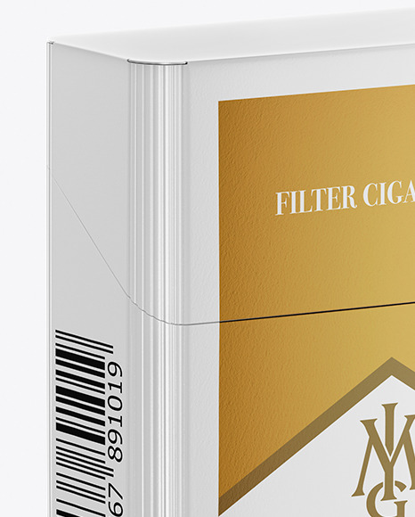 Paper Cigarette Pack Mockup