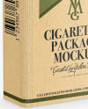 Kraft Cigarette Pack Mockup Kraft Cigarette Pack Mockup
