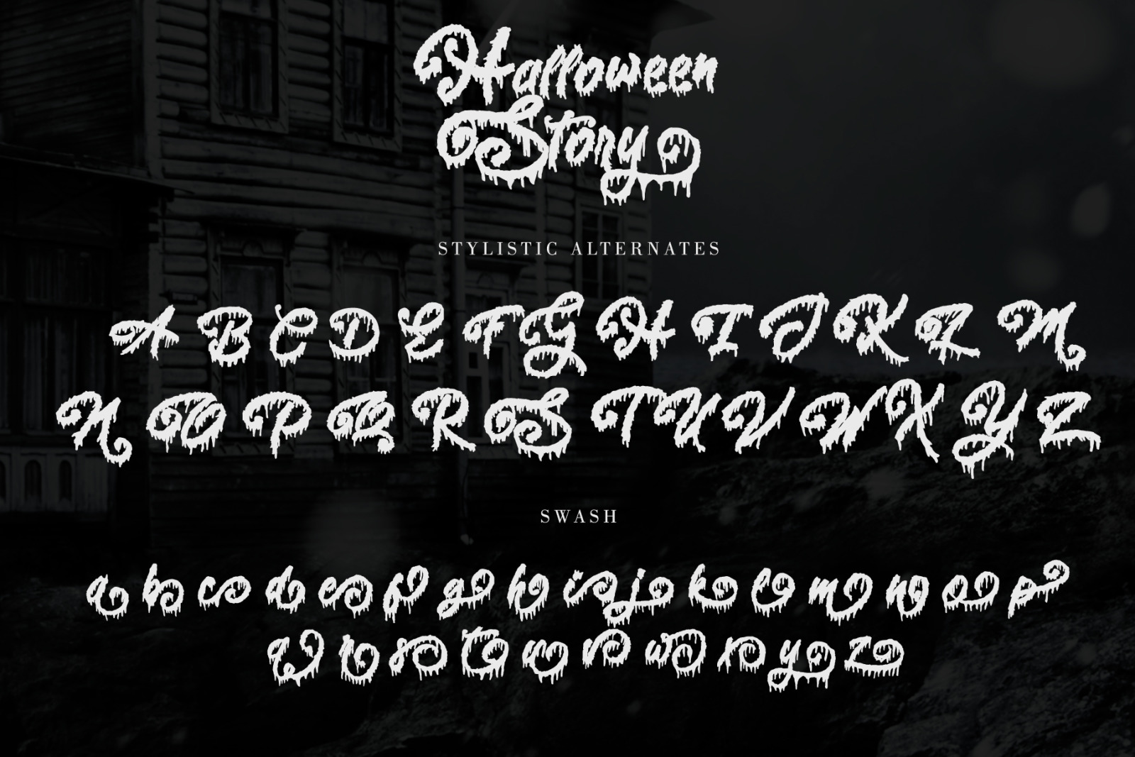 Halloween Story Font