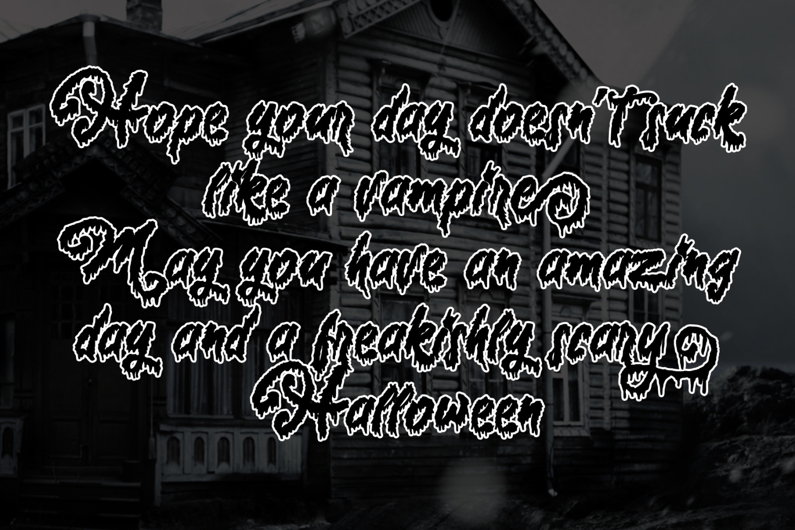 Halloween Story Font