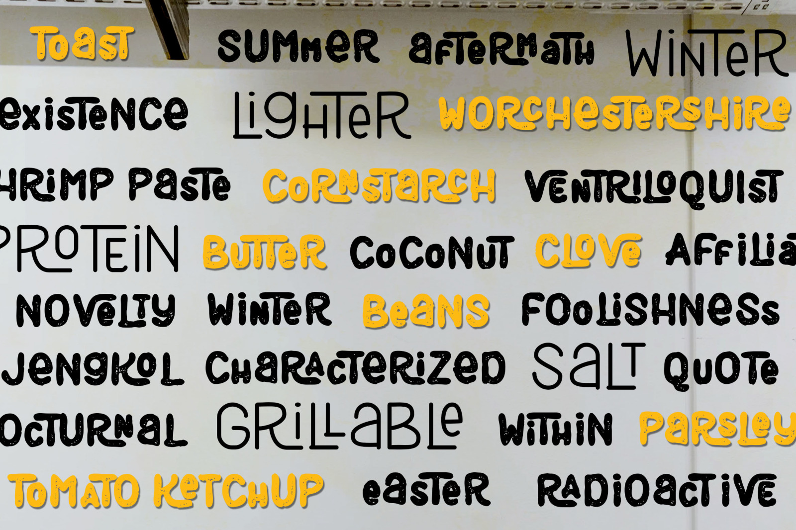 Black Burger Font Family Black Burger Font Family