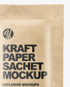 Kraft Paper Sachet Mockup