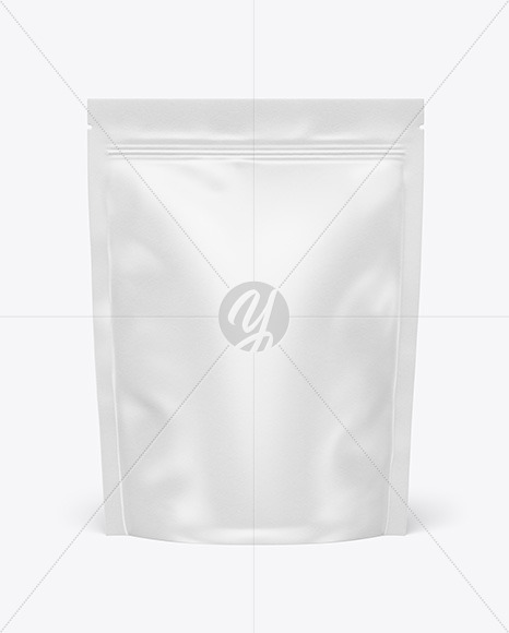 Paper Stand-up Pouch Mockup