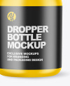 Matte Dropper Bottle Mockup Matte Dropper Bottle Mockup