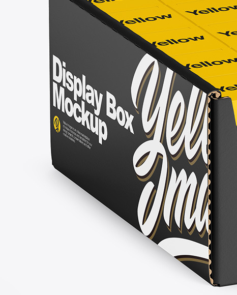 Display Box & Boxes Mockup