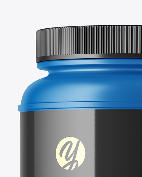 Matte Pills Bottle Mockup