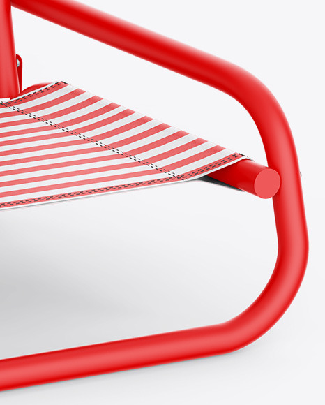 Matte Beach Chair Mockup