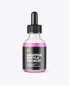 Frosted Glass Dropper Bottle Frosted Glass Dropper Bottle