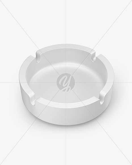 Matte Ashtray Mockup