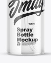 Clear Spray Bottle Mockup