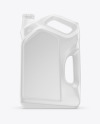 Plastic Canister Mockup - Front View