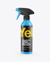 Plastic Spray Bottle Mockup