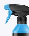 Plastic Spray Bottle Mockup