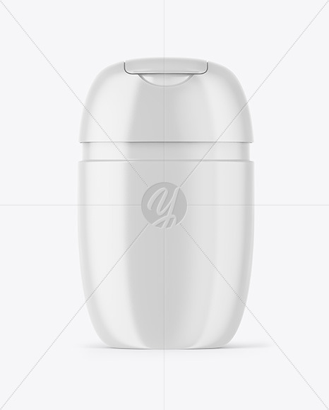 Glossy Sanitizer Bottle Mockup