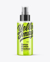 Clear Spray Bottle Mockup