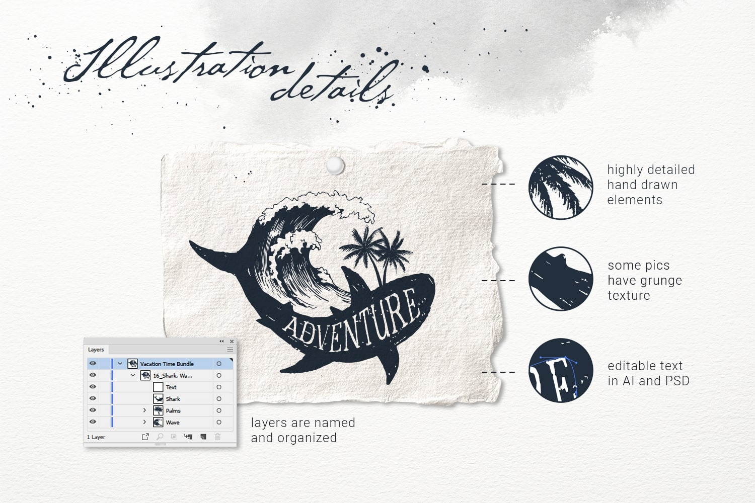 Vacation Time. 50 Logos & Badges Vacation Time. 50 Logos & Badges