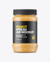 Peanut Spread Jar Mockup