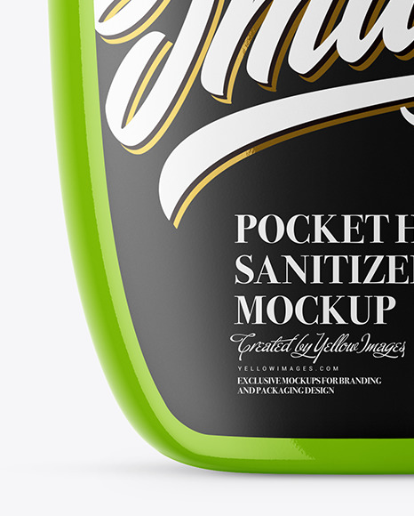 Glossy Pocket Hand Sanitizer - Free Download Images High Quality PNG