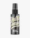 Matte Spray Bottle Mockup