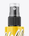 Glossy Spray Bottle Mockup Glossy Spray Bottle Mockup