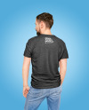 Man in a T-Shirt Mockup