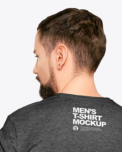 Man in a T-Shirt Mockup