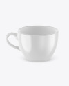 Glossy Coffee Cup Mockup