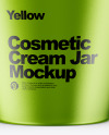 Metallic Cream Jar Mockup