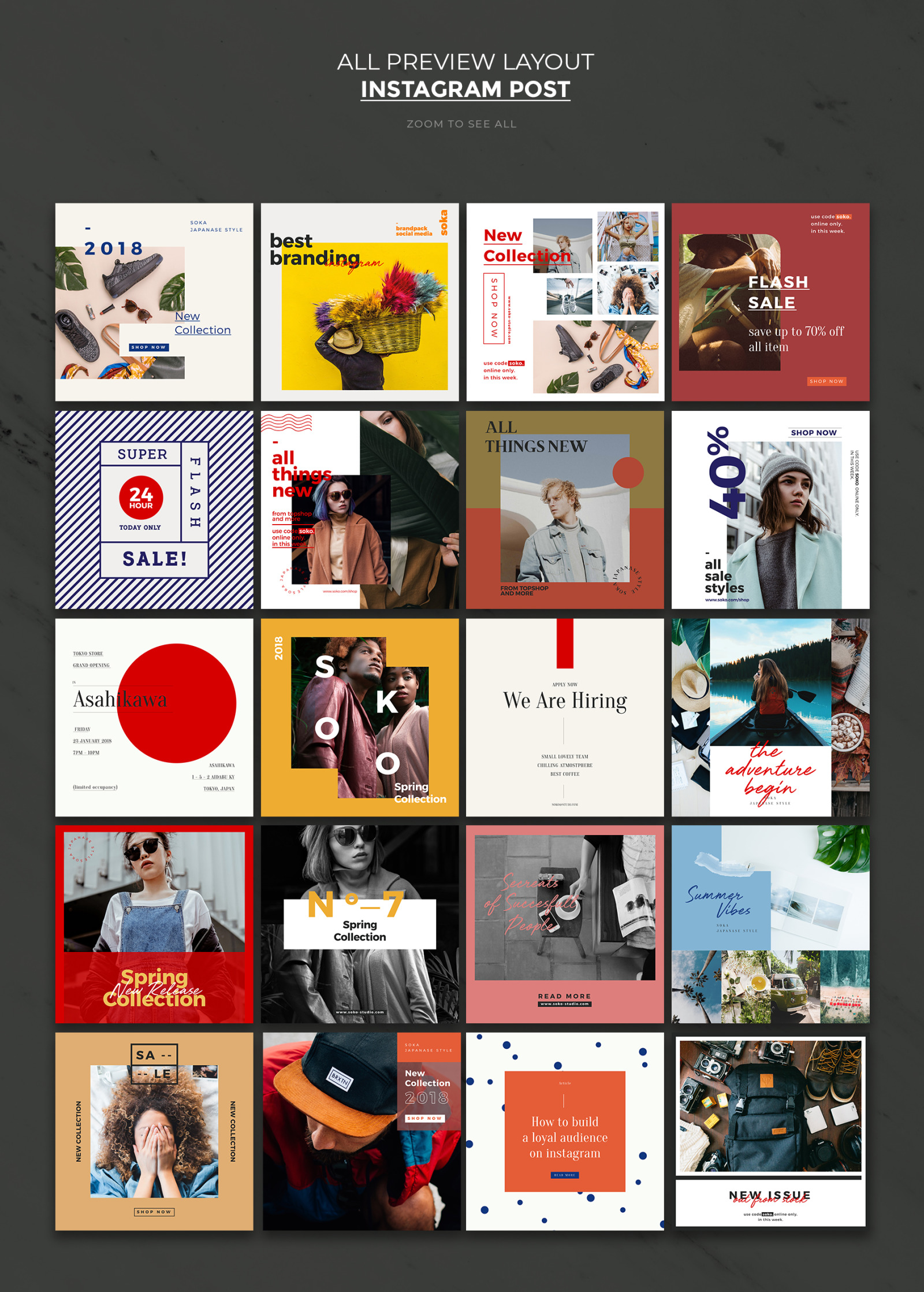 SOKA-Social Media Brand Pack SOKA-Social Media Brand Pack