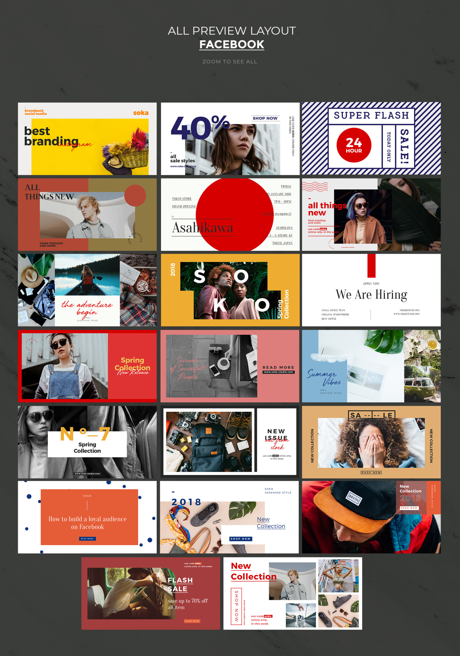 SOKA-Social Media Brand Pack SOKA-Social Media Brand Pack