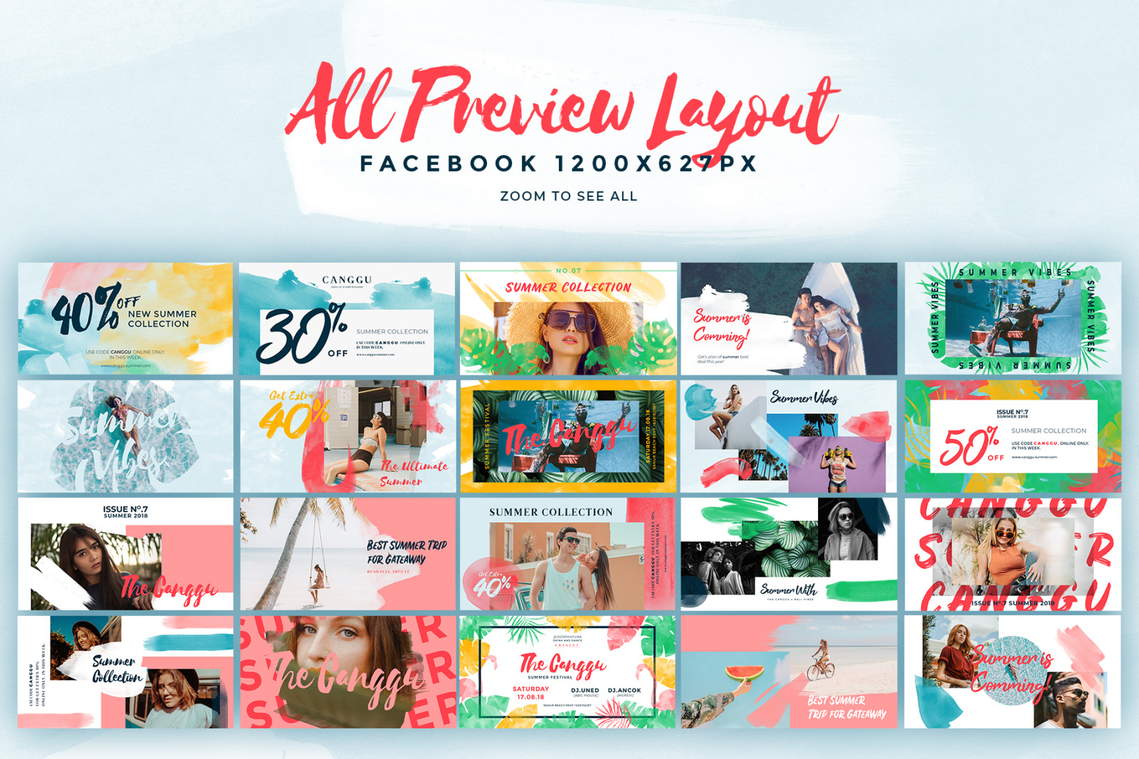 CANGGU-Social Media Pack Templates