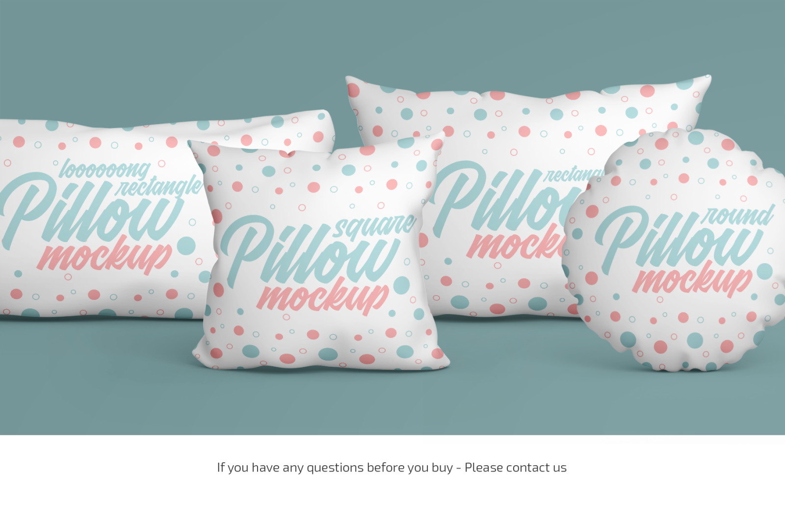 Pillow Mockup Bundle Pillow Mockup Bundle