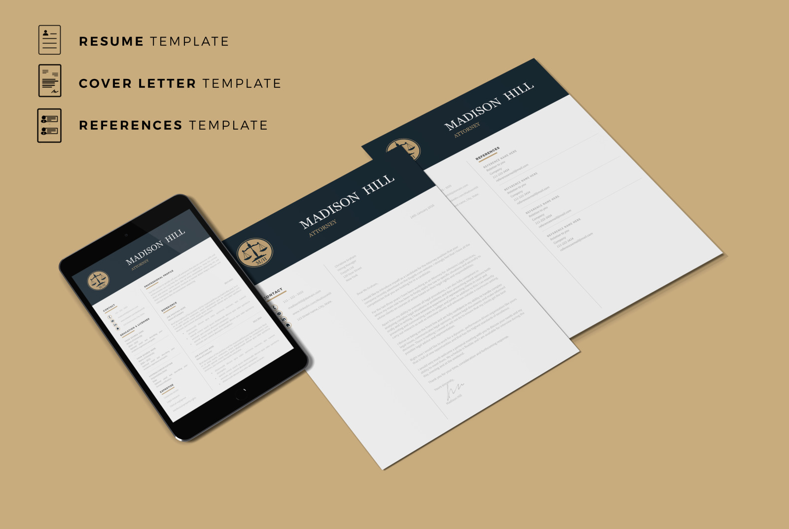 Attorney Resume, CV. Lawyer Resume Template + Legal Cover Letter + References + Tips Attorney Resume, CV. Lawyer Resume Template + Legal Cover Letter + References + Tips
