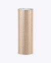 Kraft Paper Tube Mockup