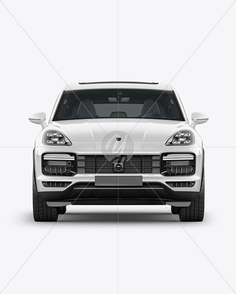 Luxury Crossover Mockup - Front View