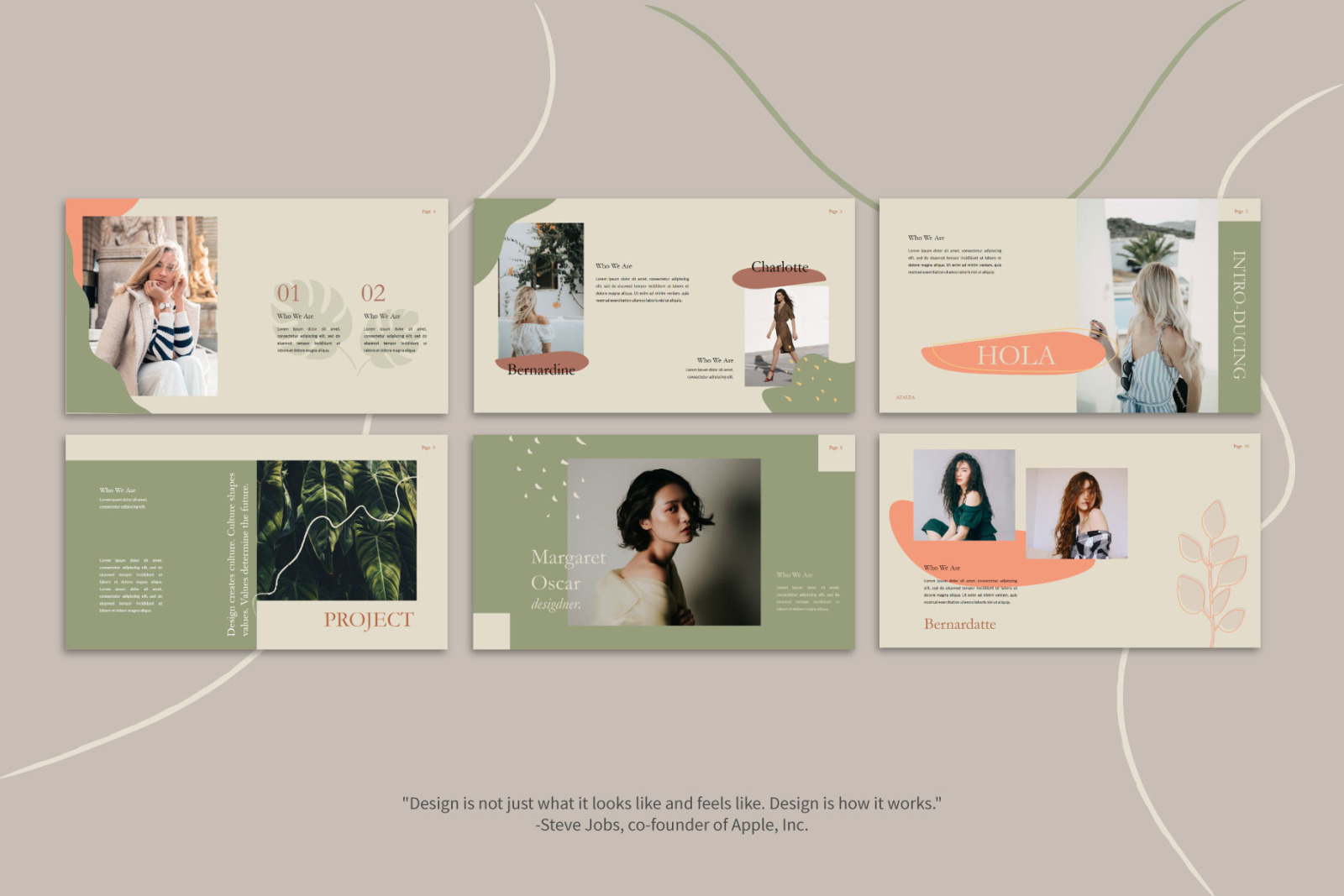AZALEA - PowerPoint Template AZALEA - PowerPoint Template