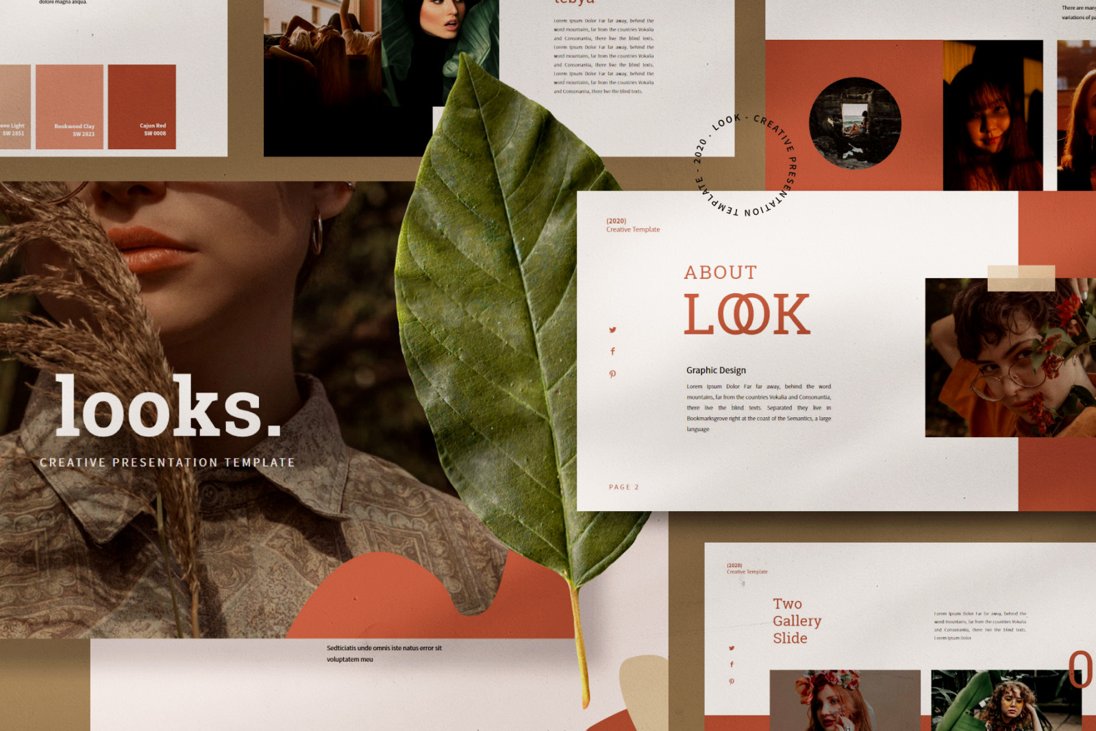 LOOKS - PowerPoint Template