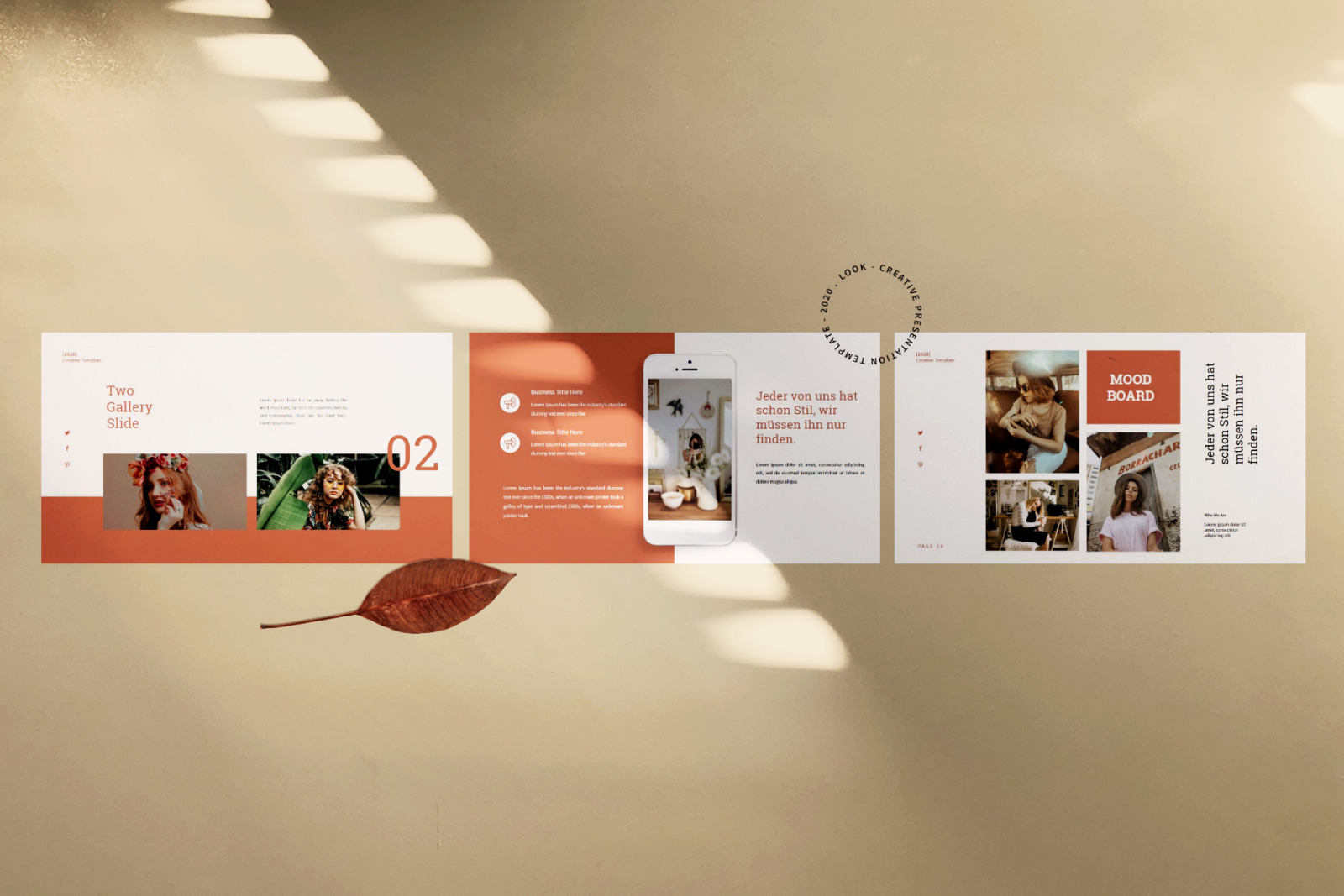 LOOKS - PowerPoint Template LOOKS - PowerPoint Template