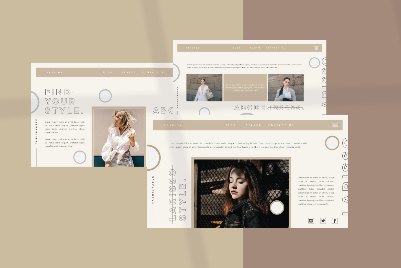 LARISSO - PowerPoint Template LARISSO - PowerPoint Template