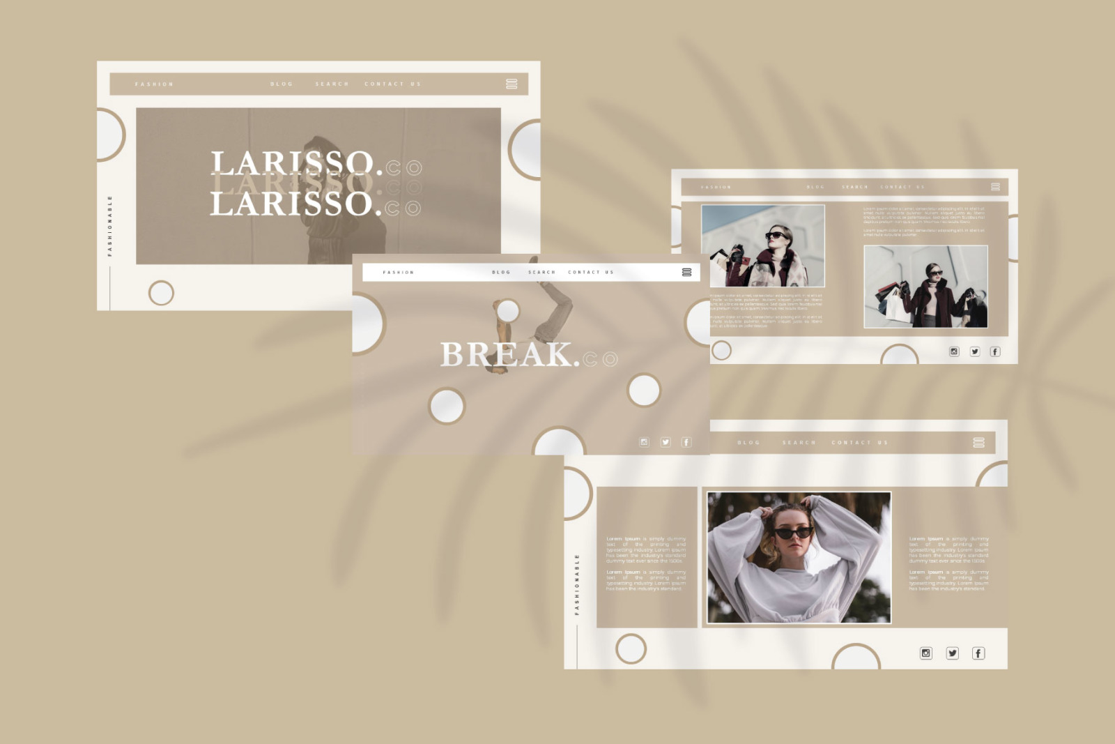 LARISSO - PowerPoint Template LARISSO - PowerPoint Template