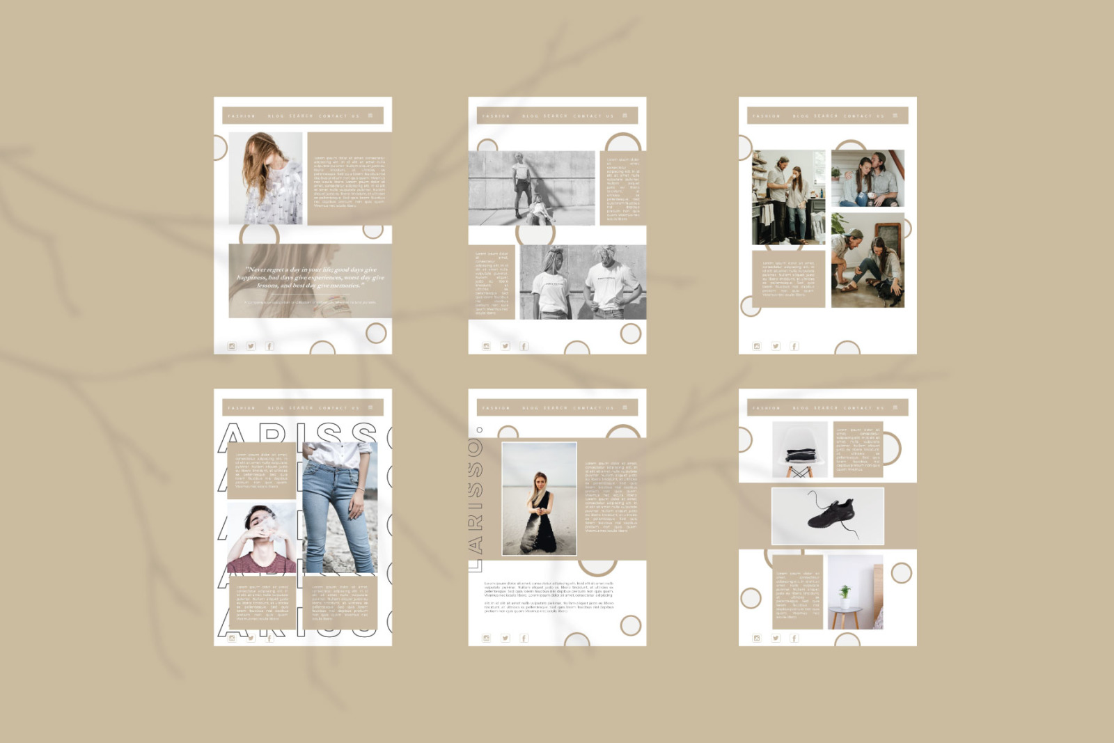 LARISSO - PowerPoint Template LARISSO - PowerPoint Template