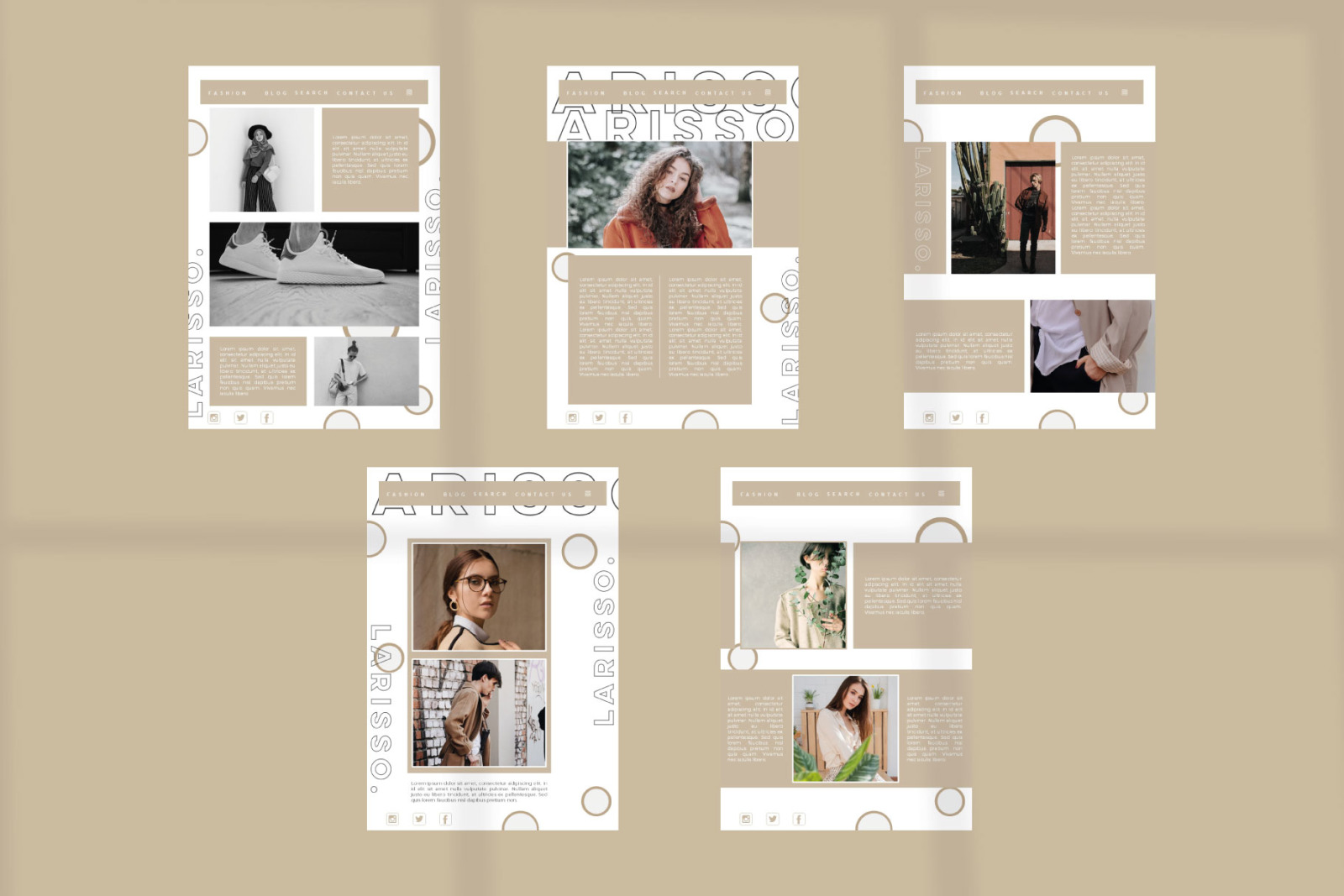 LARISSO - PowerPoint Template LARISSO - PowerPoint Template
