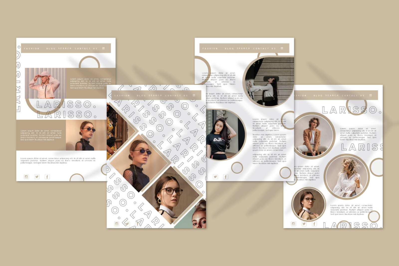 LARISSO - PowerPoint Template LARISSO - PowerPoint Template