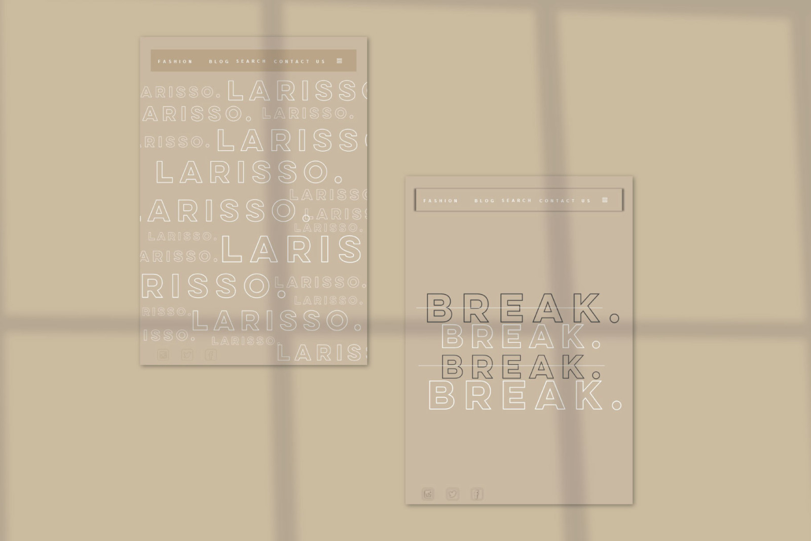 LARISSO - PowerPoint Template LARISSO - PowerPoint Template