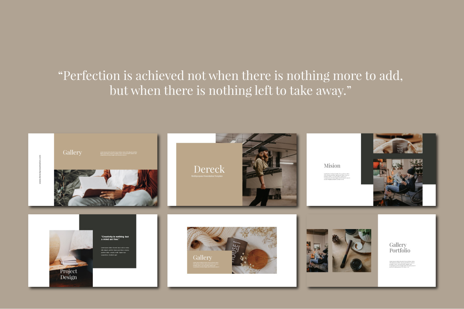 DERECK - PowerPoint Template DERECK - PowerPoint Template