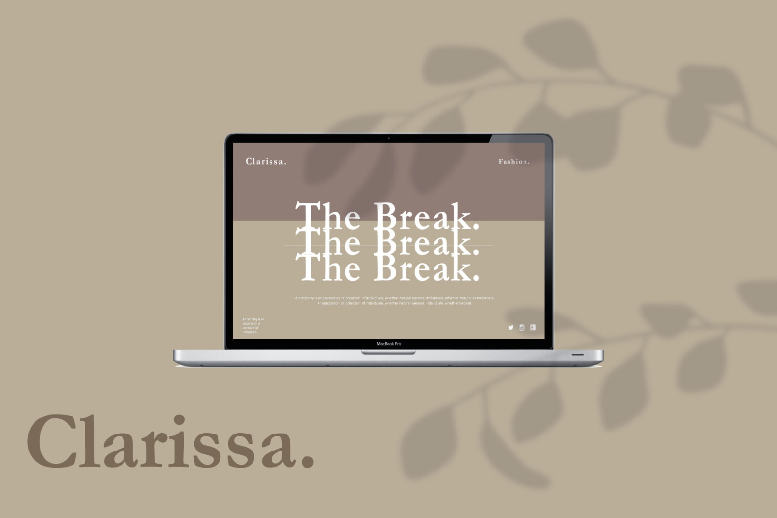 Clarissa - PowerPoint Template Clarissa - PowerPoint Template