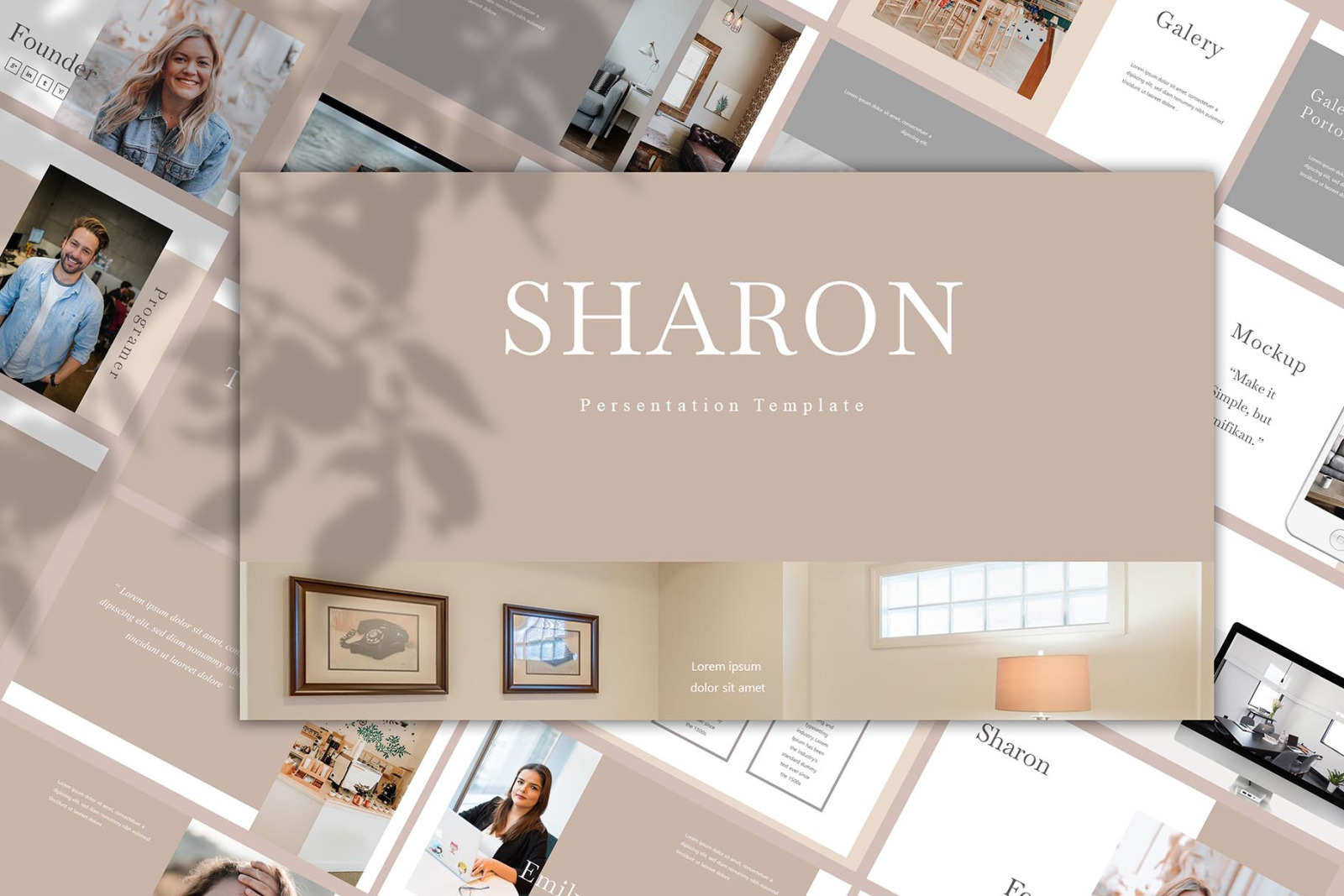 Sharon - PowerPoint Template